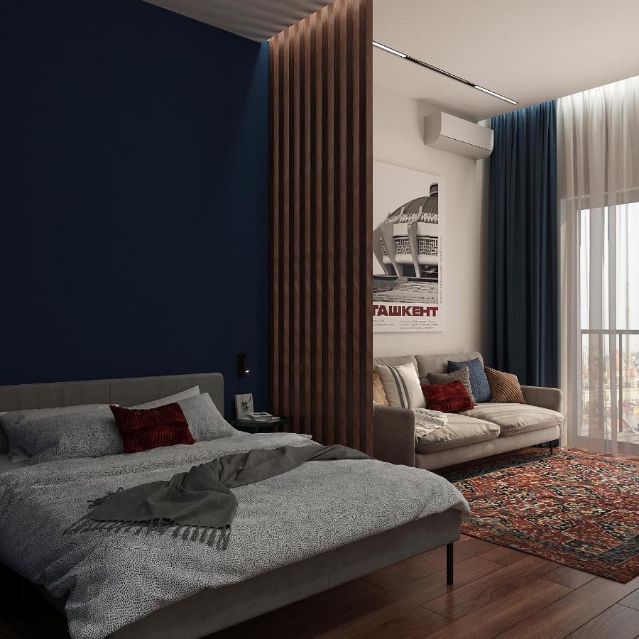 Blueloft 52 I Tashkent Apartment With Balcony 외부 사진