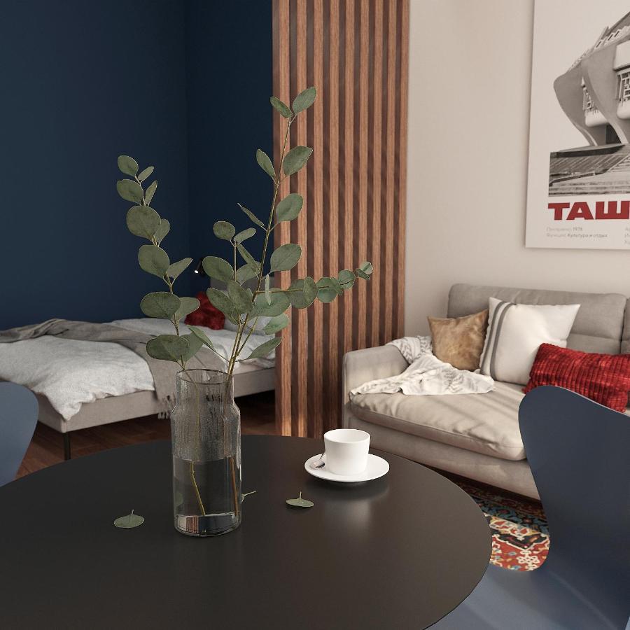 Blueloft 52 I Tashkent Apartment With Balcony 외부 사진