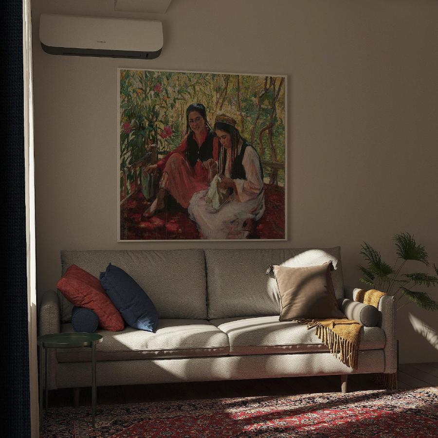 Blueloft 52 I Tashkent Apartment With Balcony 외부 사진